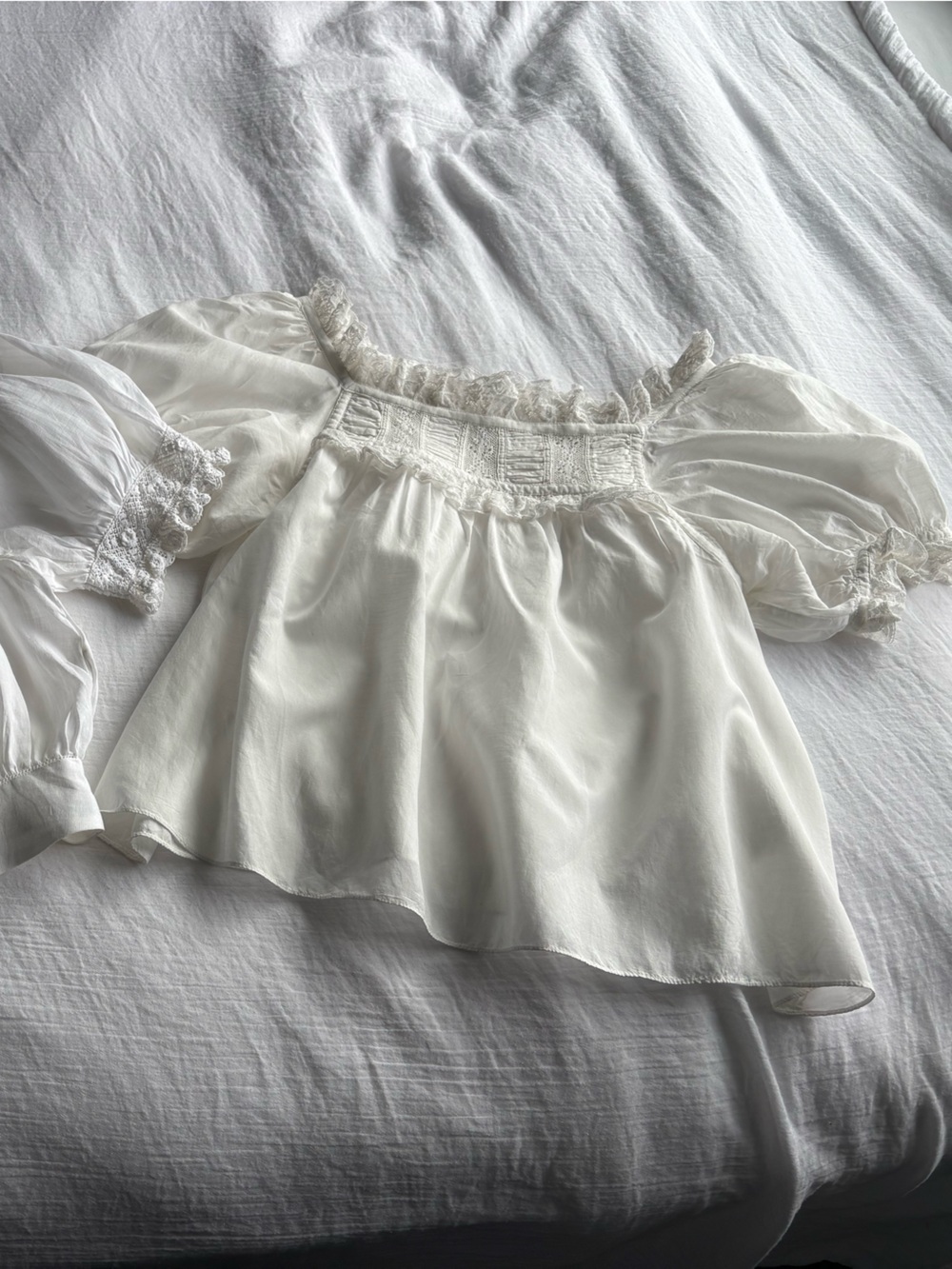 Doen Frances Top in Salt, XS